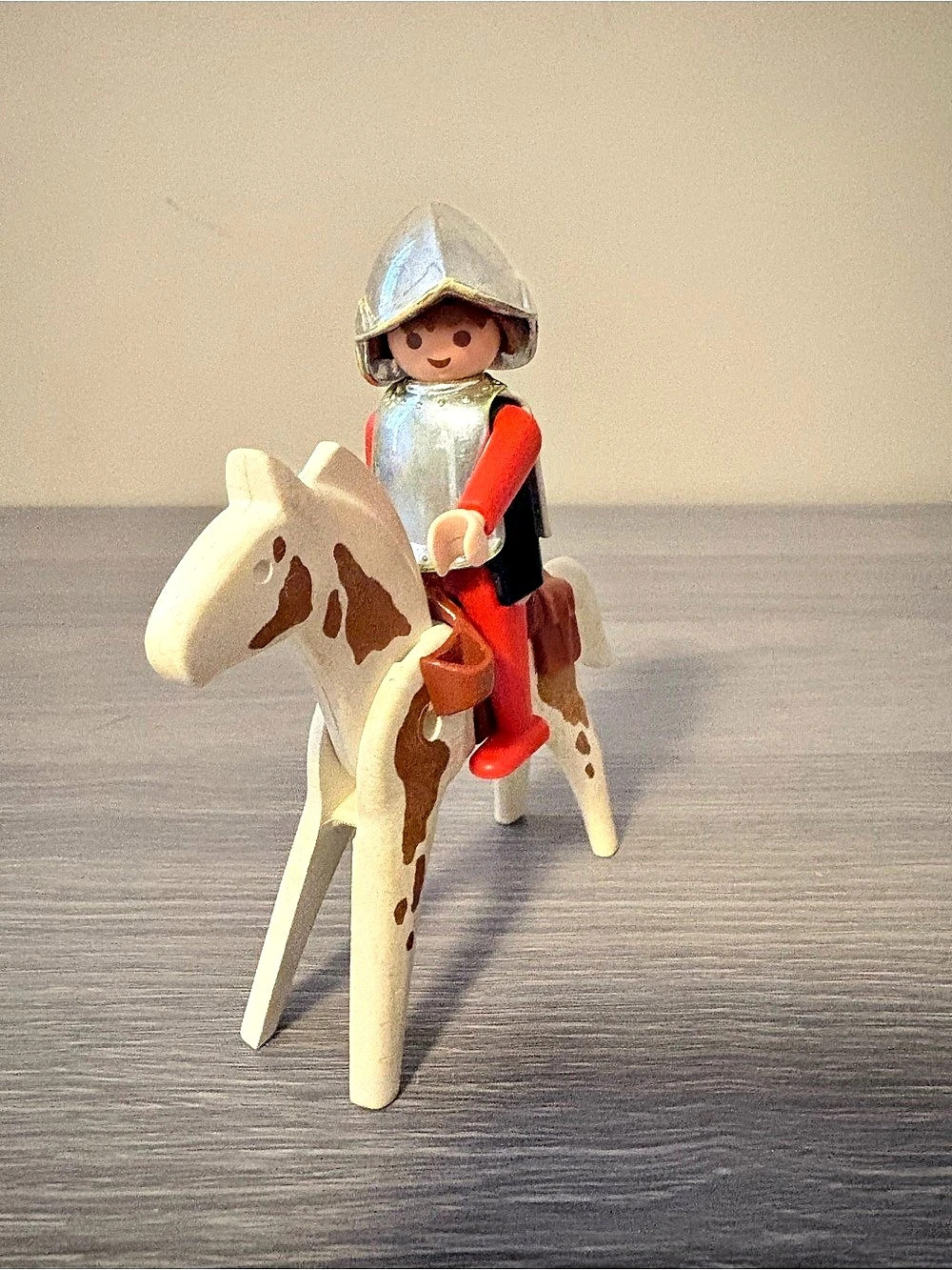 Playmobil Mounted Knight Toy Figure & Horse